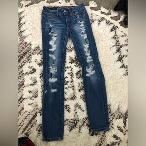 AE jeans size 00 SHORT